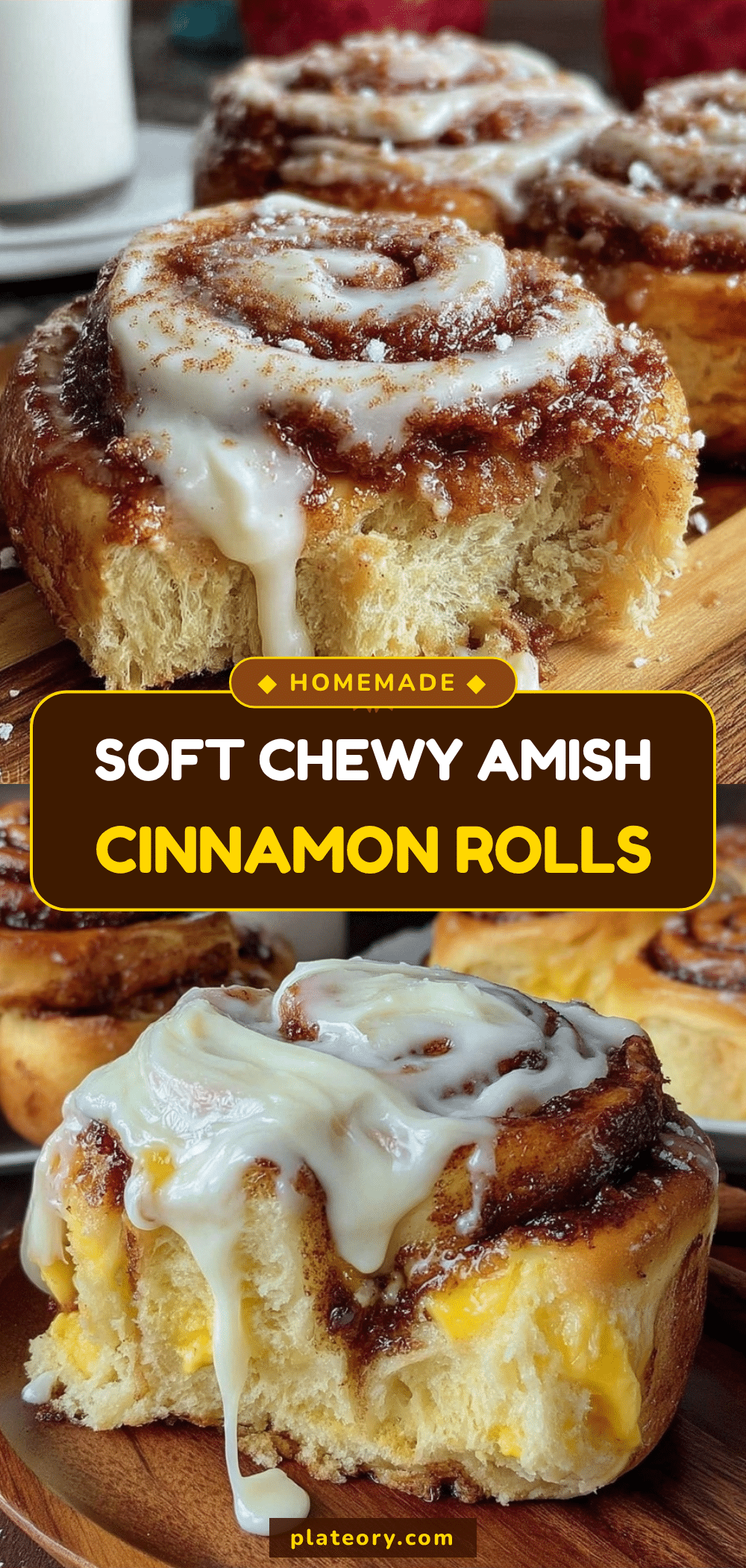 Amish Cinnamon Rolls recipe