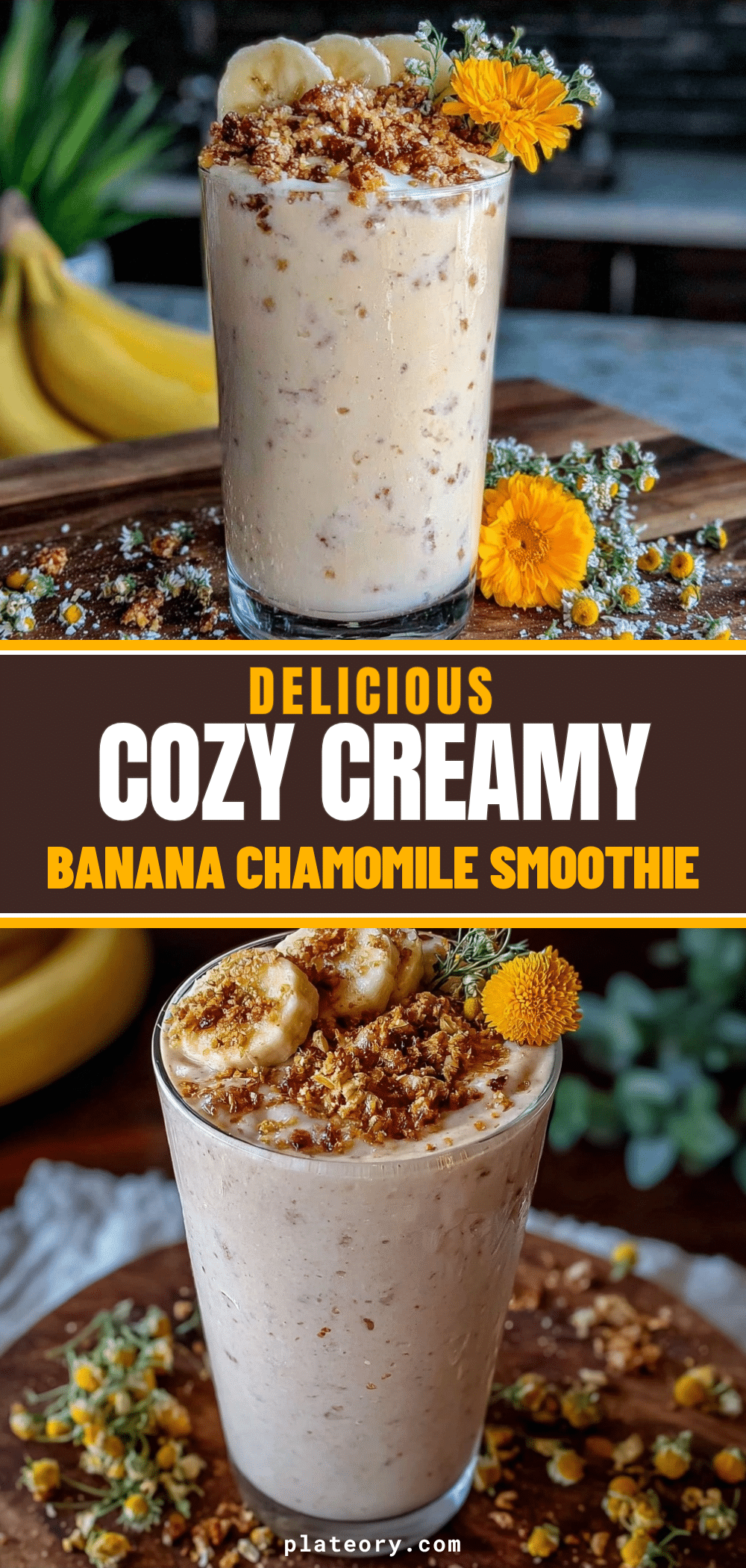 chamomile banana smoothie recipe