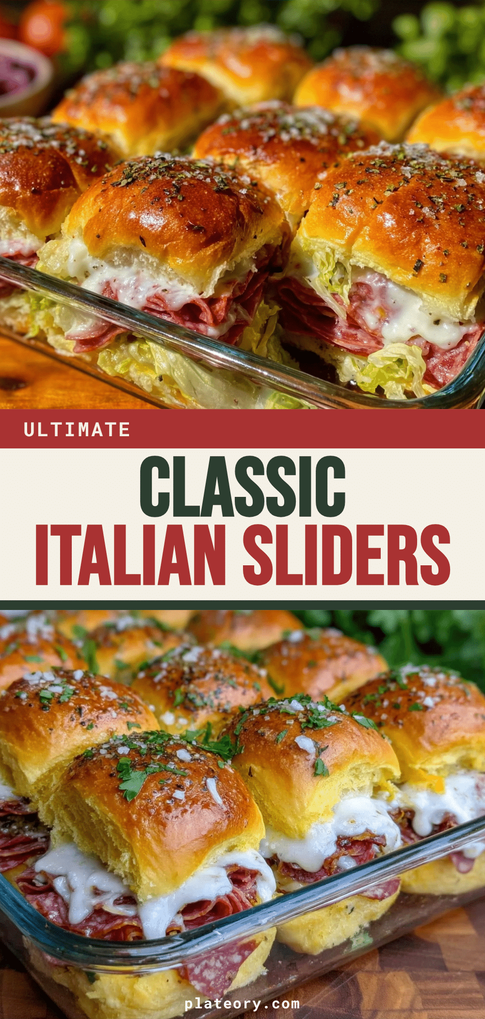classic Italian sliders recipe
