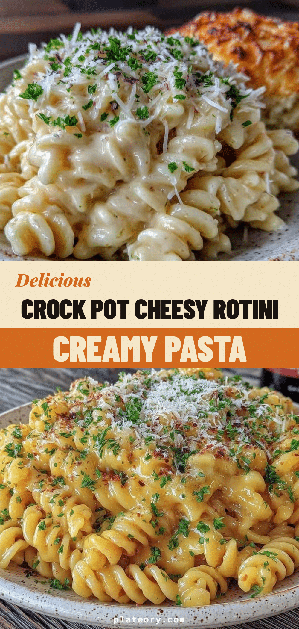 Crockpot Cheesy Rotini recipe