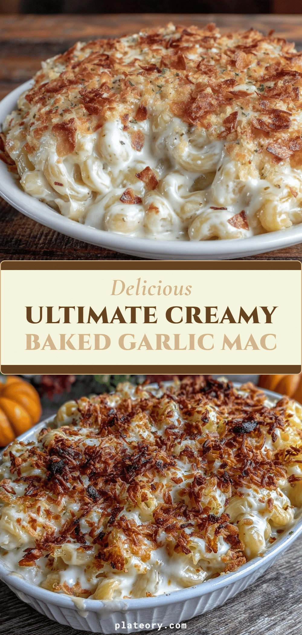 garlic parmesan mac and cheese recipe