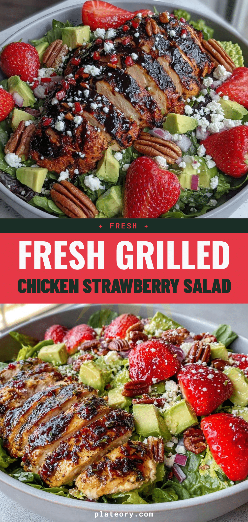 grilled chicken strawberry salad recipe