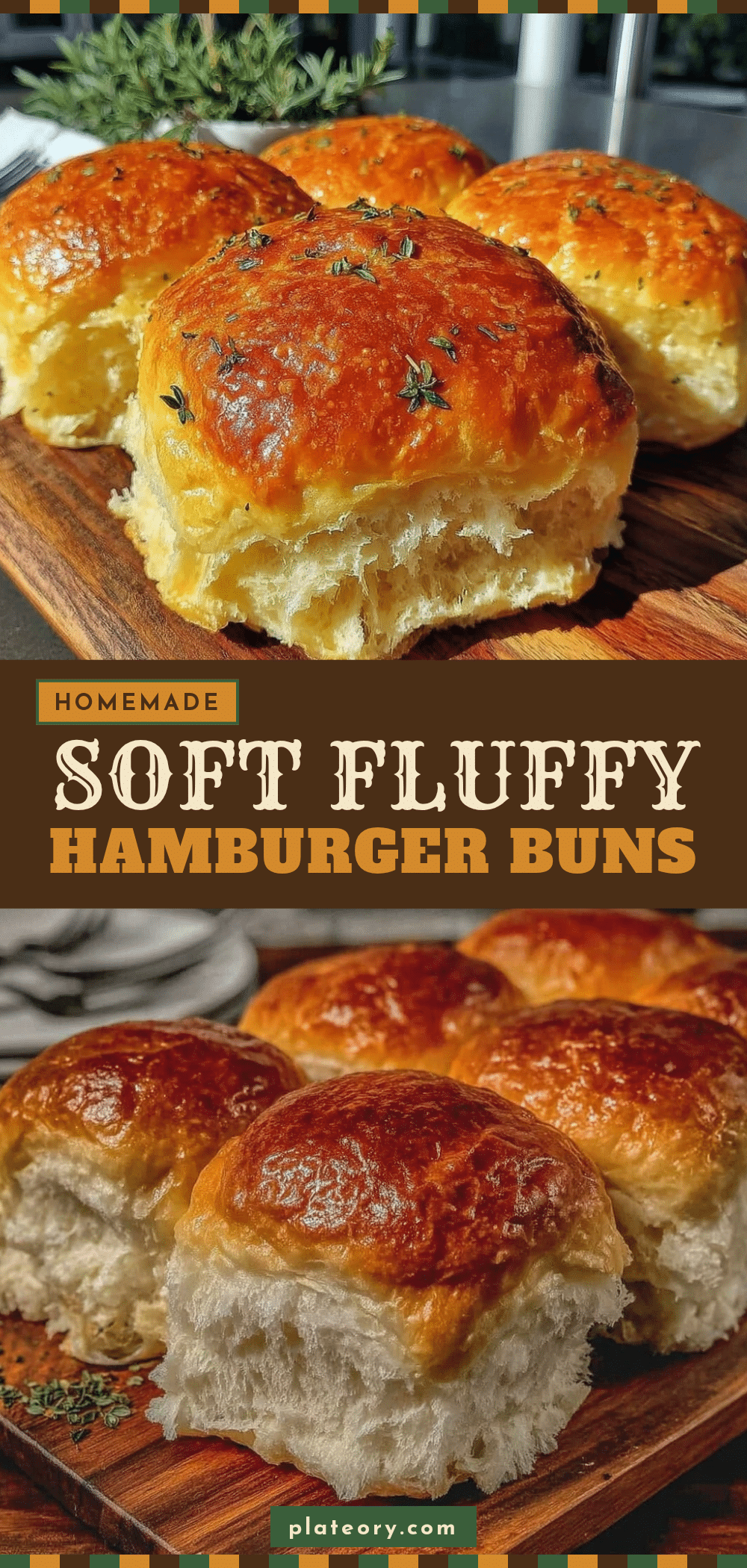 homemade hamburger buns recipe