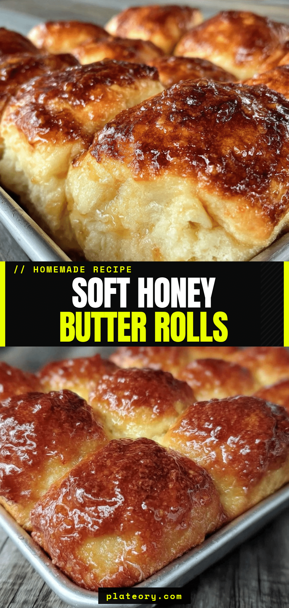 Honey Butter Rolls recipe
