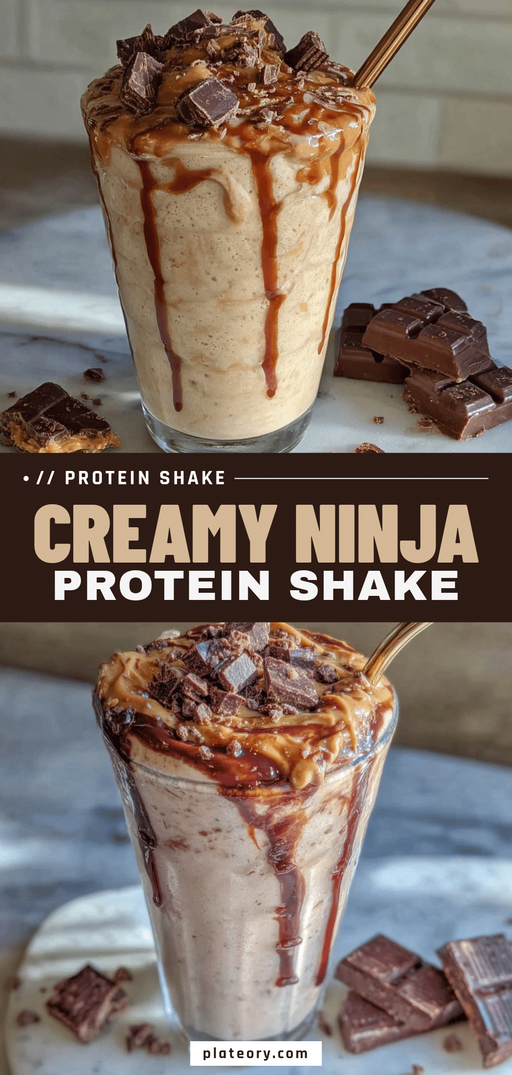 Ninja Creami Protein Shake recipe